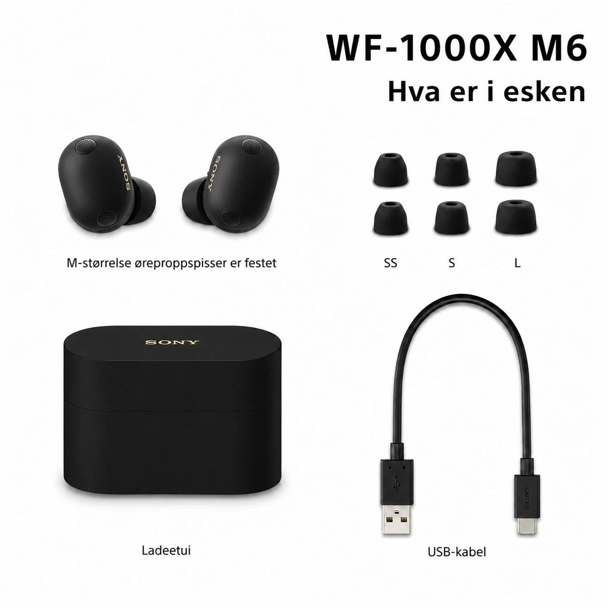Hva er i esken