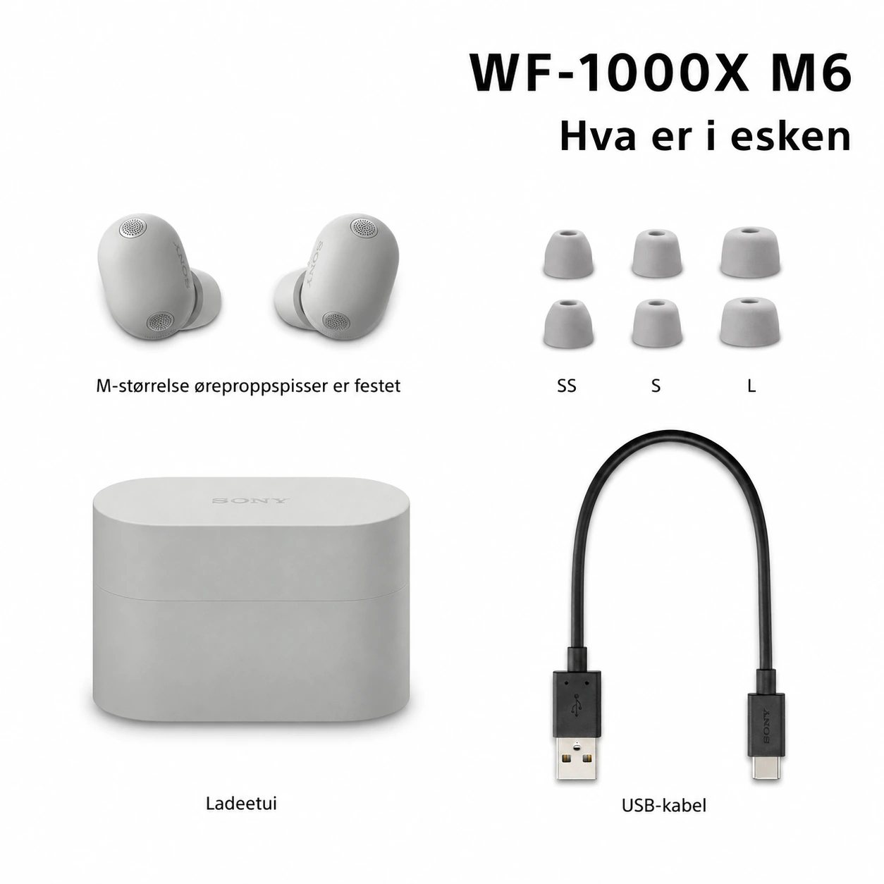 Hva er i esken